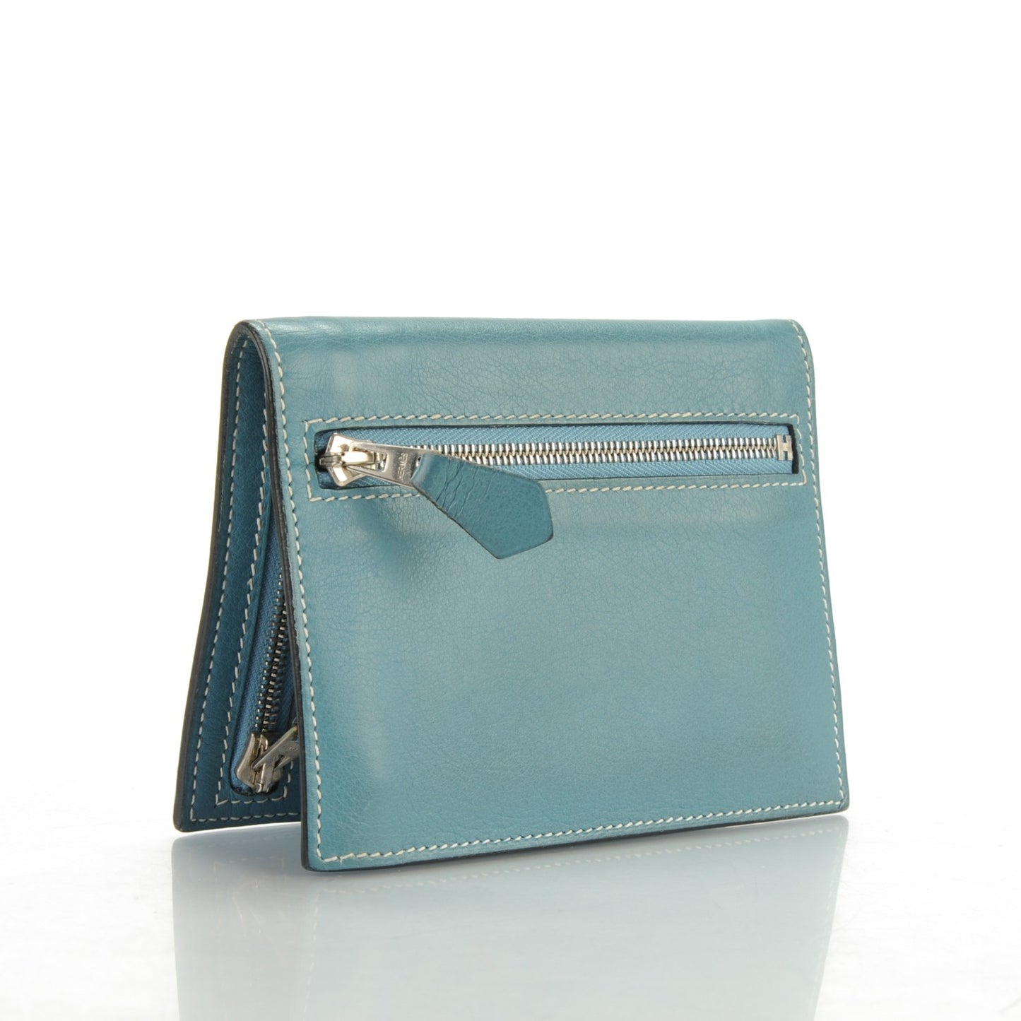 Swift Zip Zap Bi-Fold Wallet Blue Jean