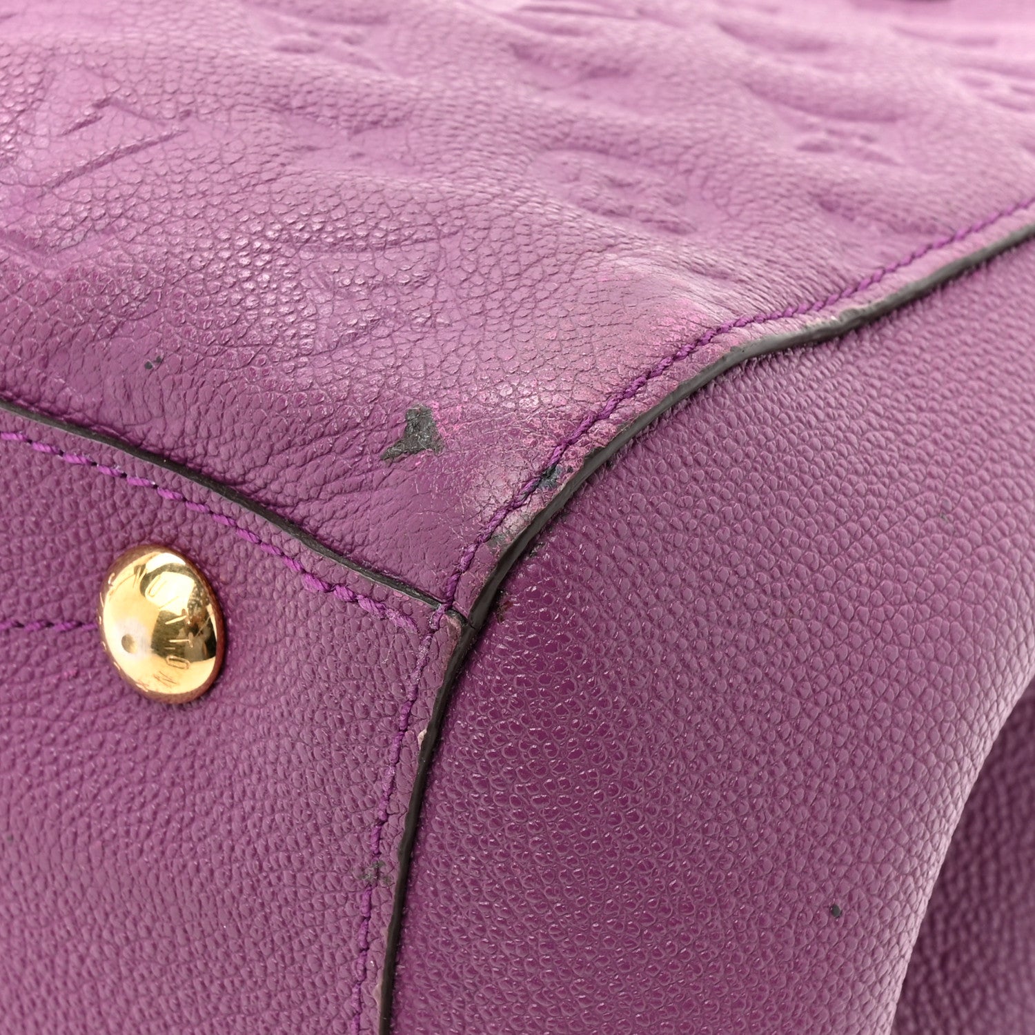 Louis Vuitton Empreinte Montaigne MM Amethyste 8 of 16