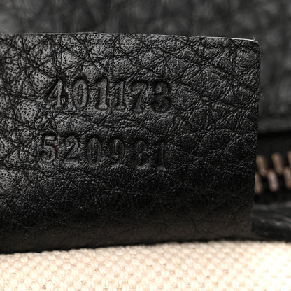 Gucci Cellarius Calfskin GG Marmont Shoulder Bag Black 7 of 12