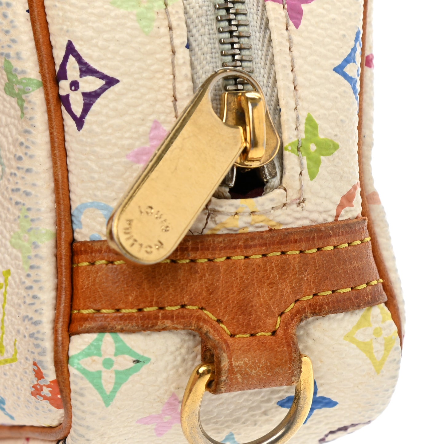Monogram Multicolor Trousse Wapity White