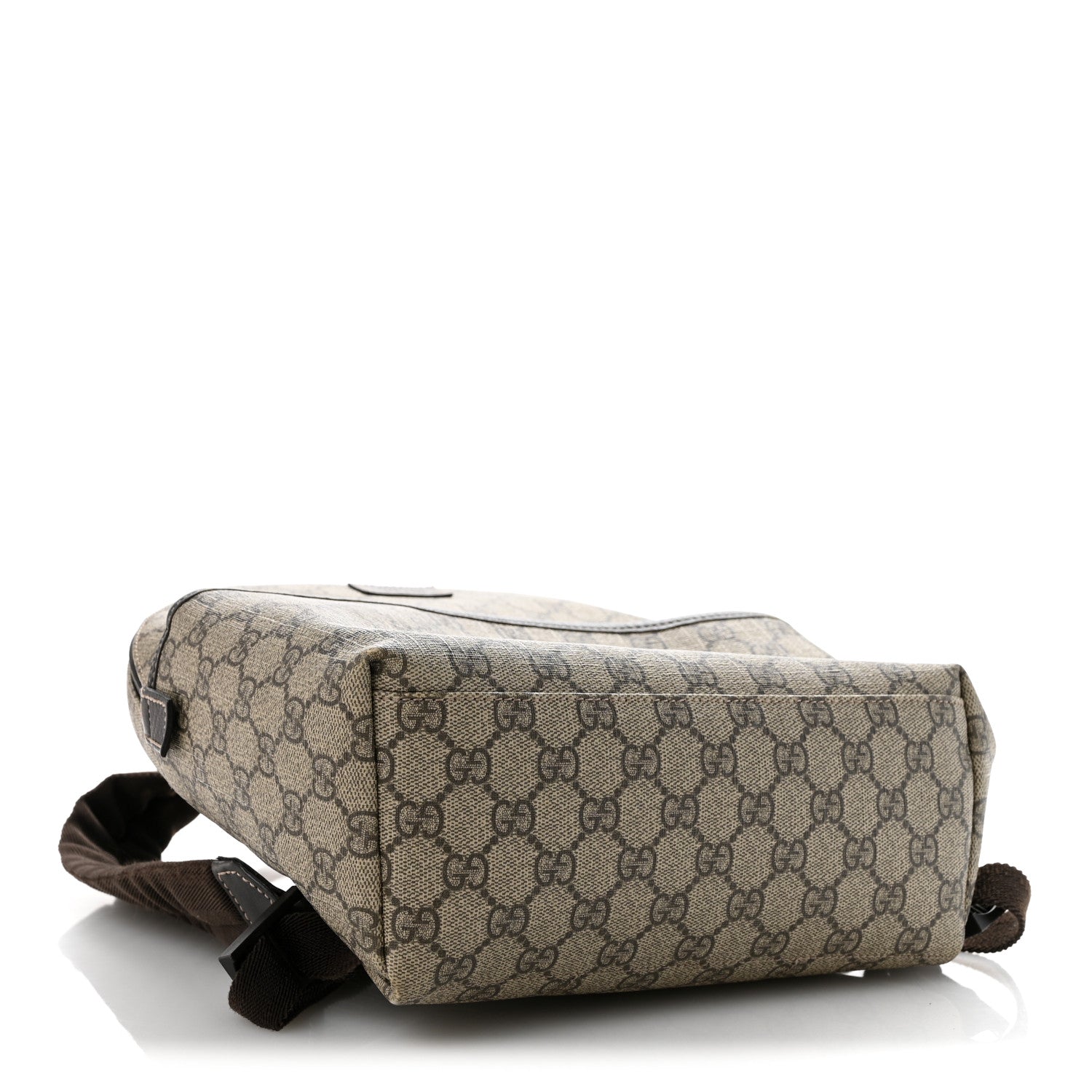 Gucci GG Supreme Monogram Margaux Calfskin Childrens Day Backpack Beige Ebony Cocoa Dark Chocolate 4 of 14