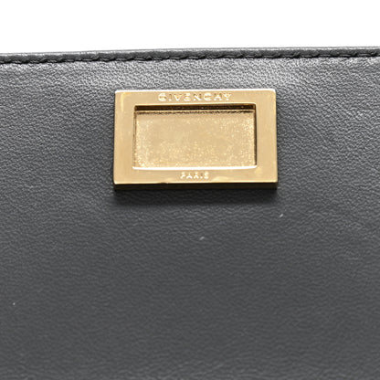 Givenchy Calfskin Crocodile Embossed Eden Mini Top Handle Storm Grey 7 of 10