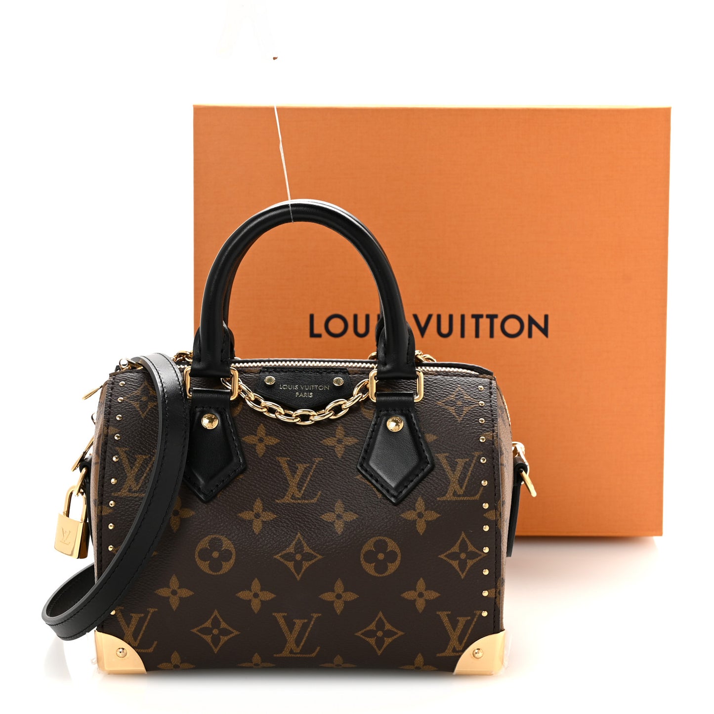 Reverse Monogram Speedy Trunk 20