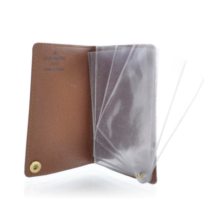 Louis Vuitton Monogram Credit Card Photo Holder Wallet 4 of 6