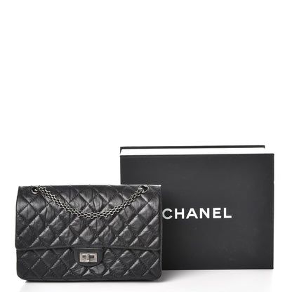 Chanel Aged Calfskin Quilted 2.55 Reissue 226 Flap Black 10 of 10