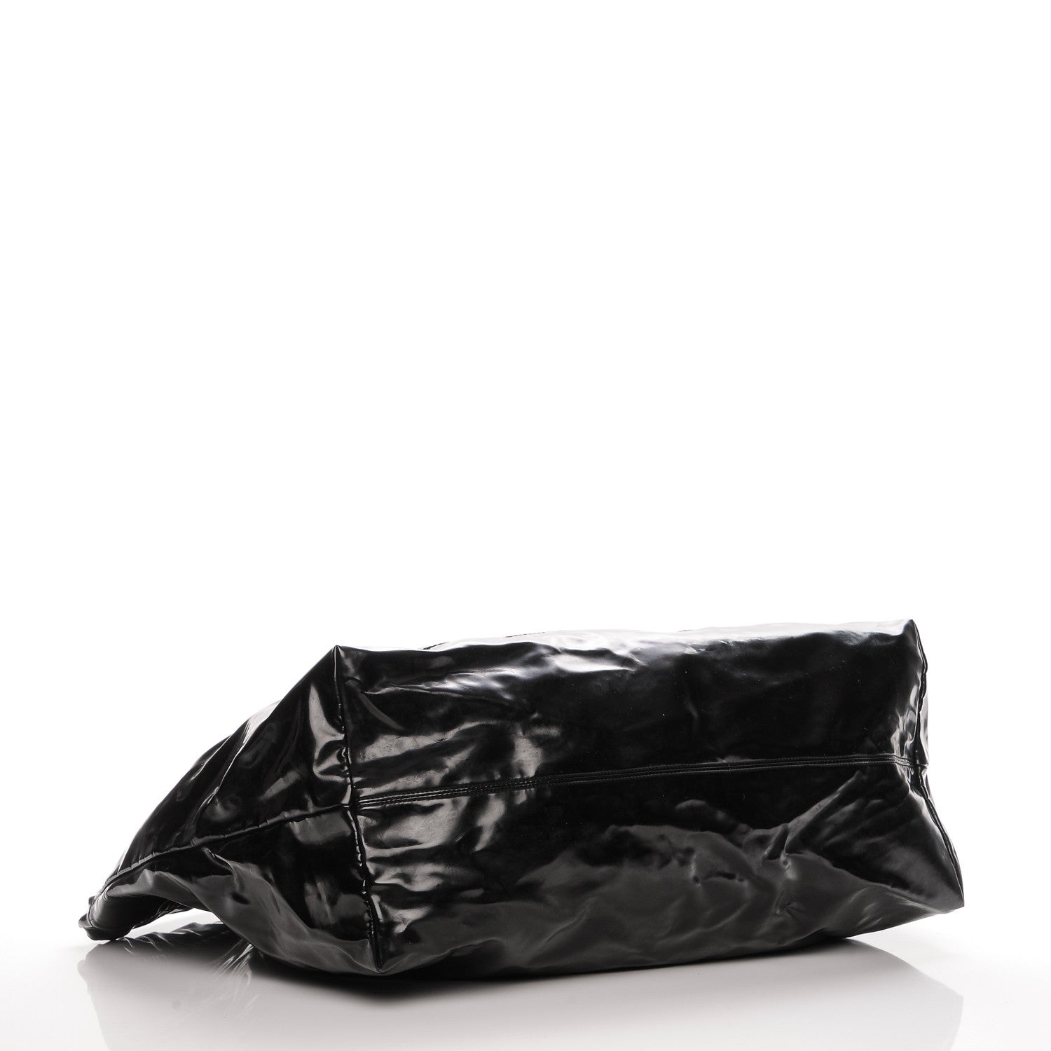 Chanel Vinyl XL Coco Cabas Black 4 of 8