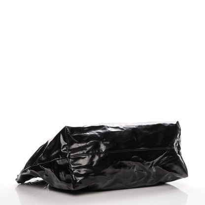 Chanel Vinyl XL Coco Cabas Black 4 of 8
