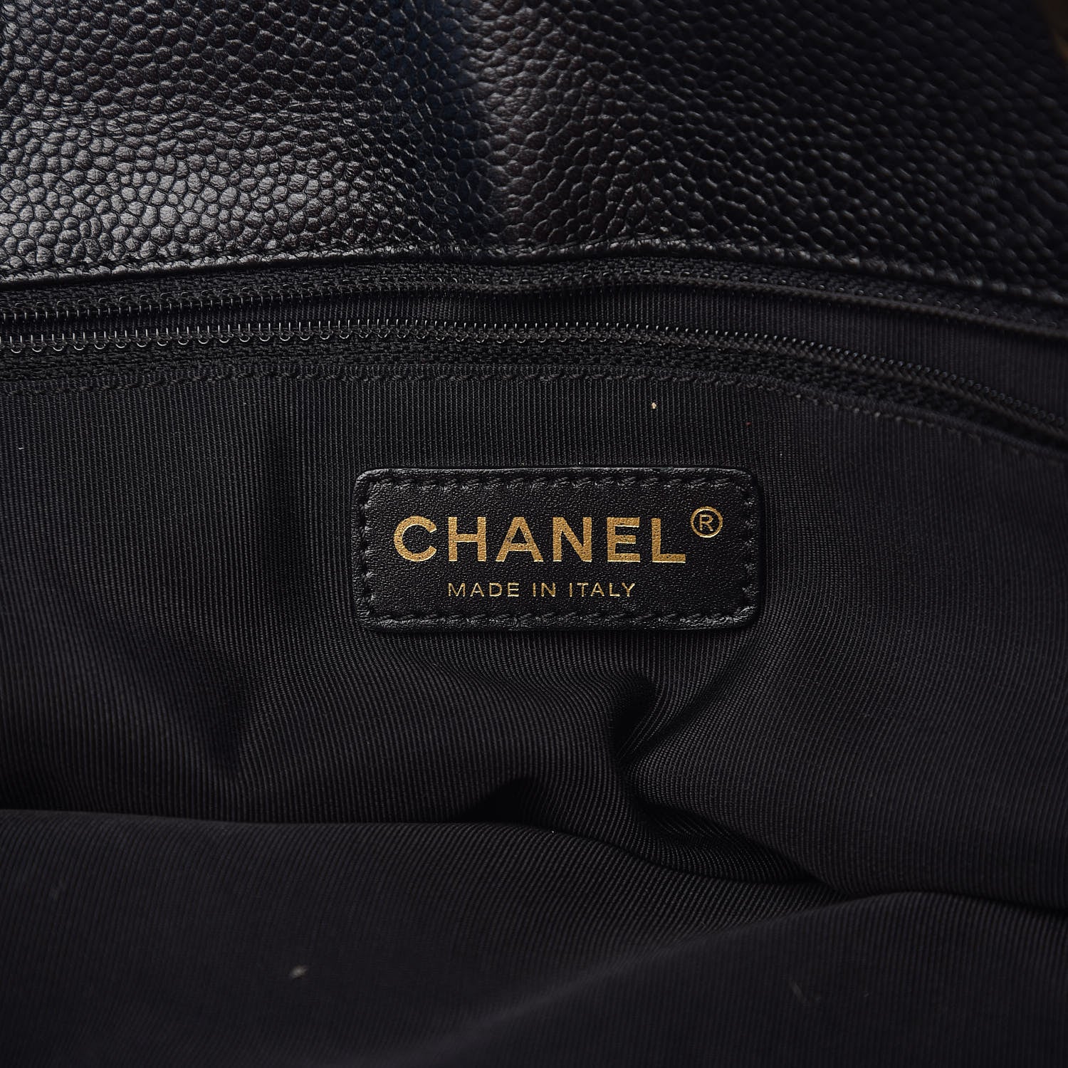 Chanel Caviar Quilted Grand Shopping Tote GST Black 5 of 10