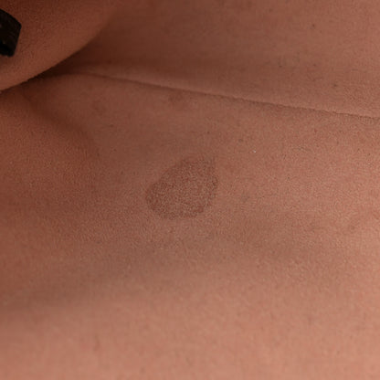 Gucci Calfskin Matelasse Small GG Marmont Chain Shoulder Bag Hibiscus Red 11 of 14