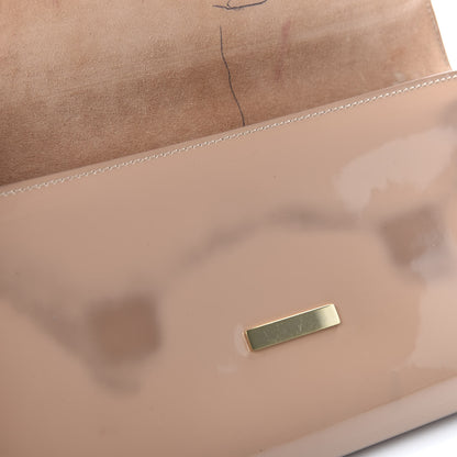 Christian Louboutin Patent Vero Dodat Clutch Nude 15 of 15