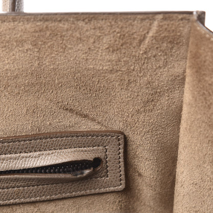 Celine Baby Grained Calfskin Medium Phantom Luggage Taupe 12 of 15