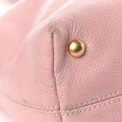 Chanel Caviar CC Tote Pink 15 of 24