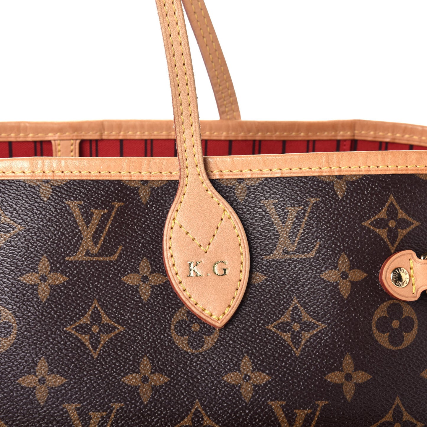 Monogram Neo Neverfull MM Cherry