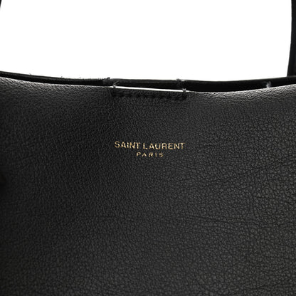 Saint Laurent Calfskin Medium Shopping Tote Black 12 of 15