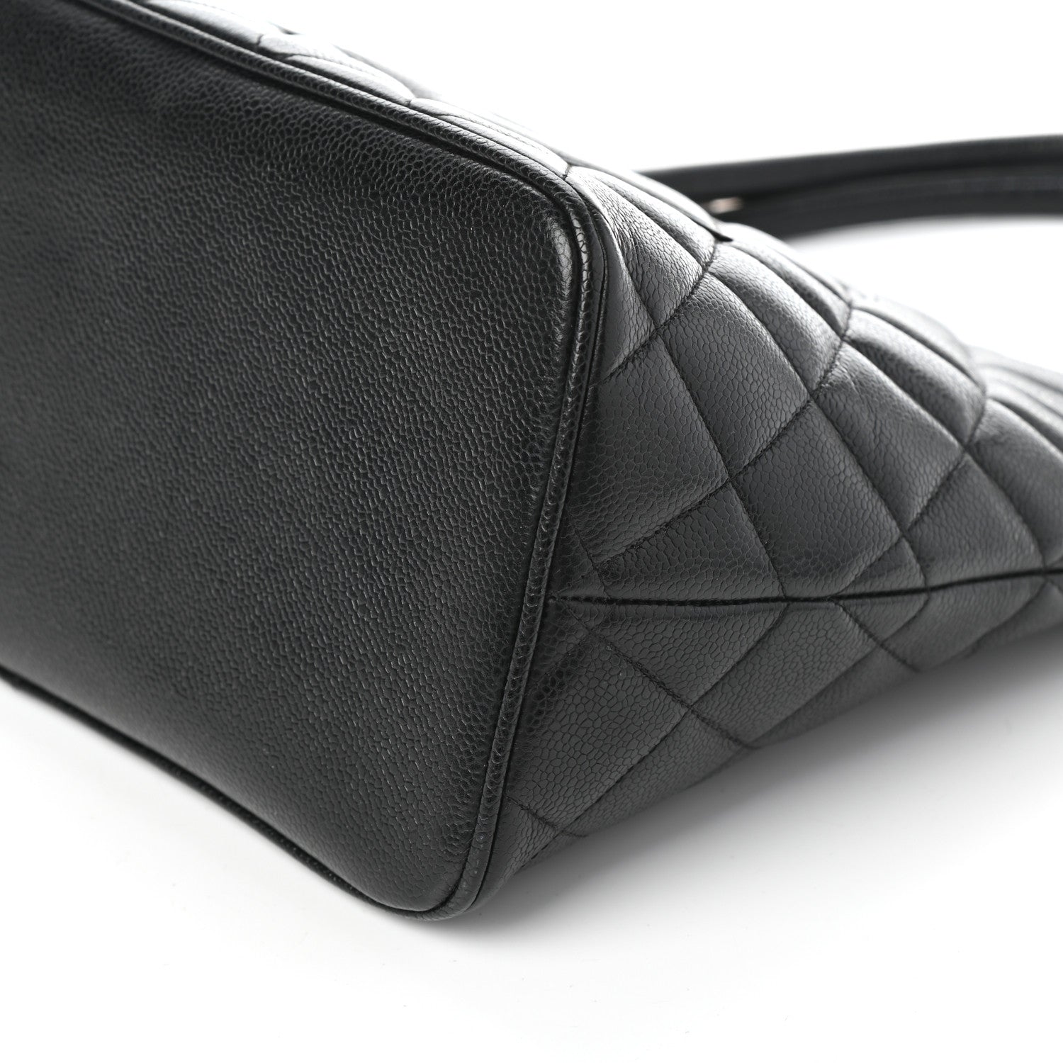 Chanel Caviar Quilted Medallion Tote Black 9 of 9