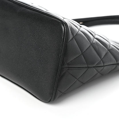 Chanel Caviar Quilted Medallion Tote Black 9 of 9