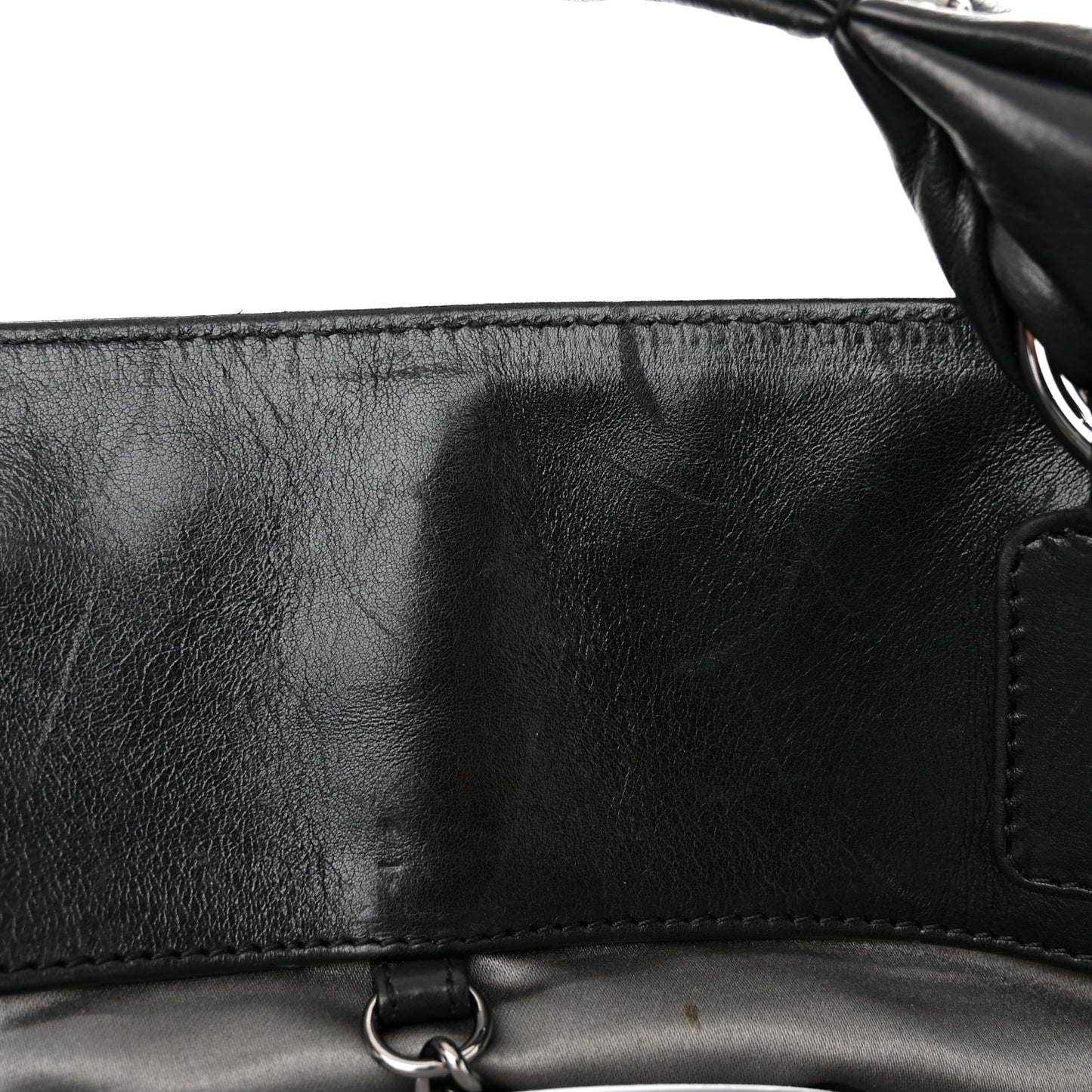 Lambskin East West Soho Shopper Black
