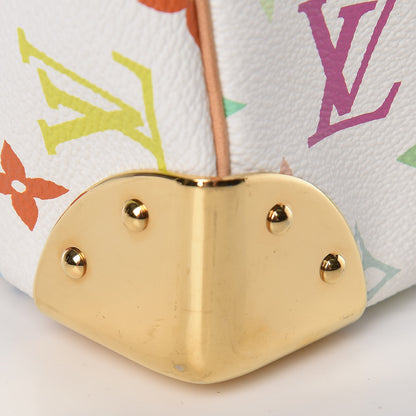 Louis Vuitton Monogram Multicolor Speedy 30 White 7 of 10