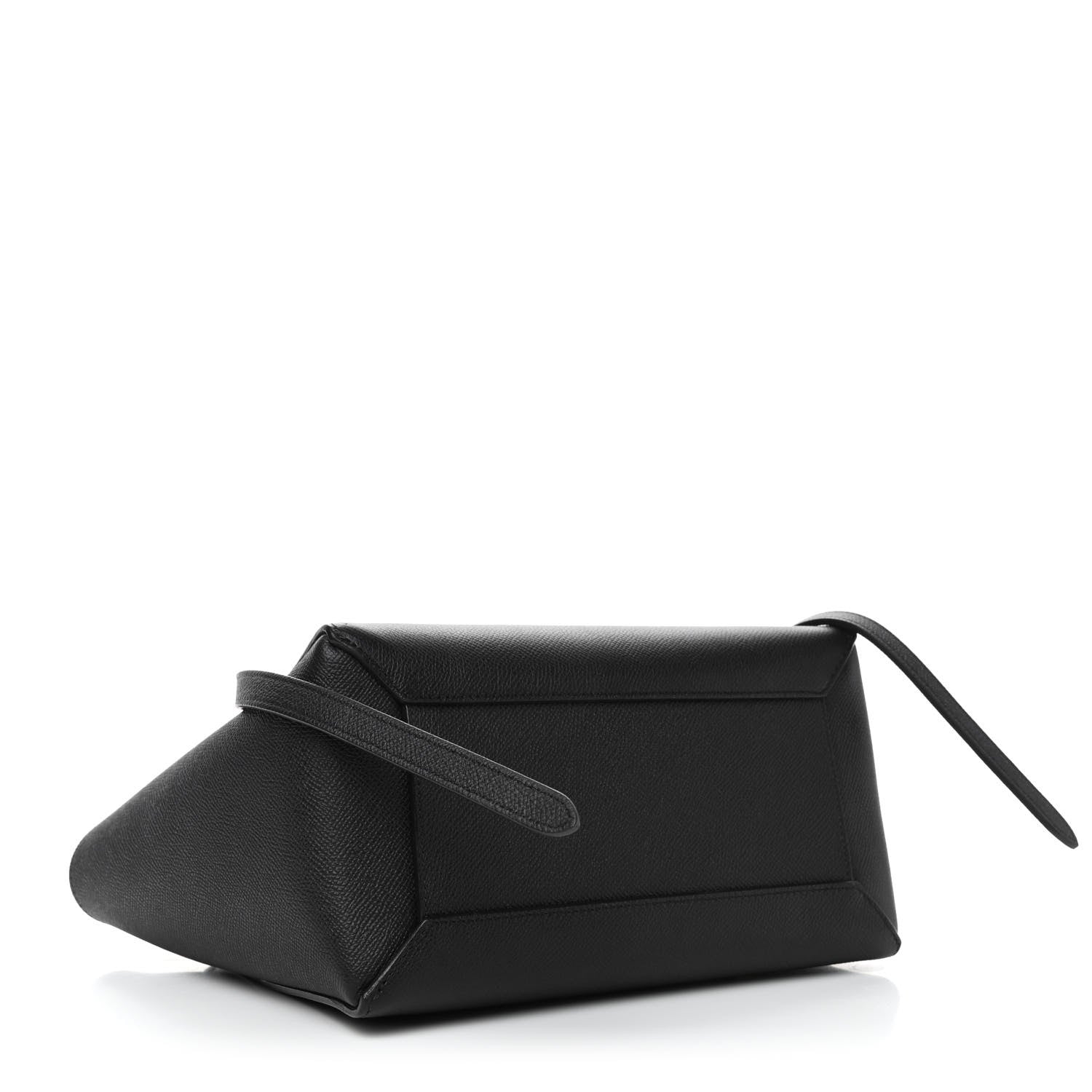 Celine Grained Calfskin Micro Belt Bag Black 3 of 4