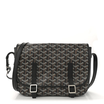 Goyard Goyardine Belvedere MM Messenger Bag Black 1 of 16