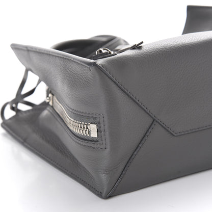 Balenciaga Veau Papier A6 Zip Around Tote Gris Metal 6 of 10