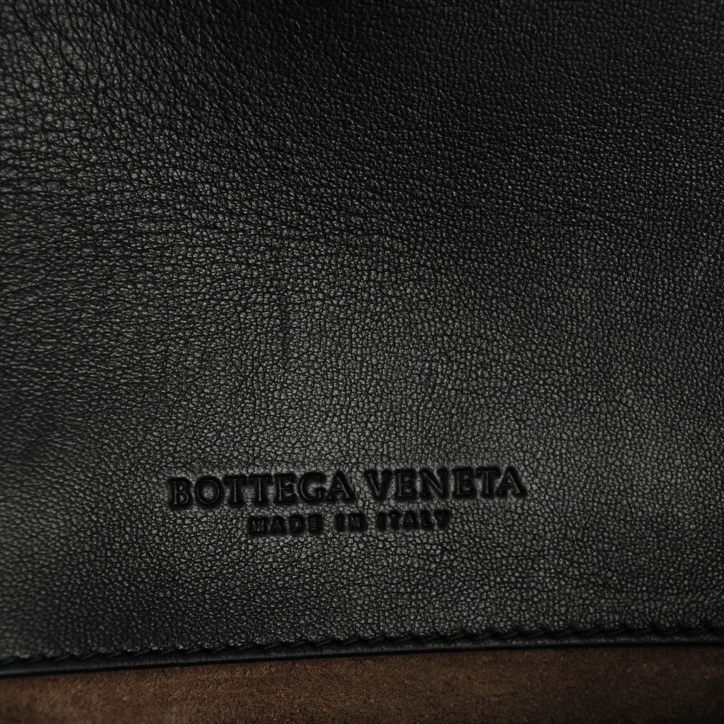 Nappa Intrecciato Messenger Nero Black