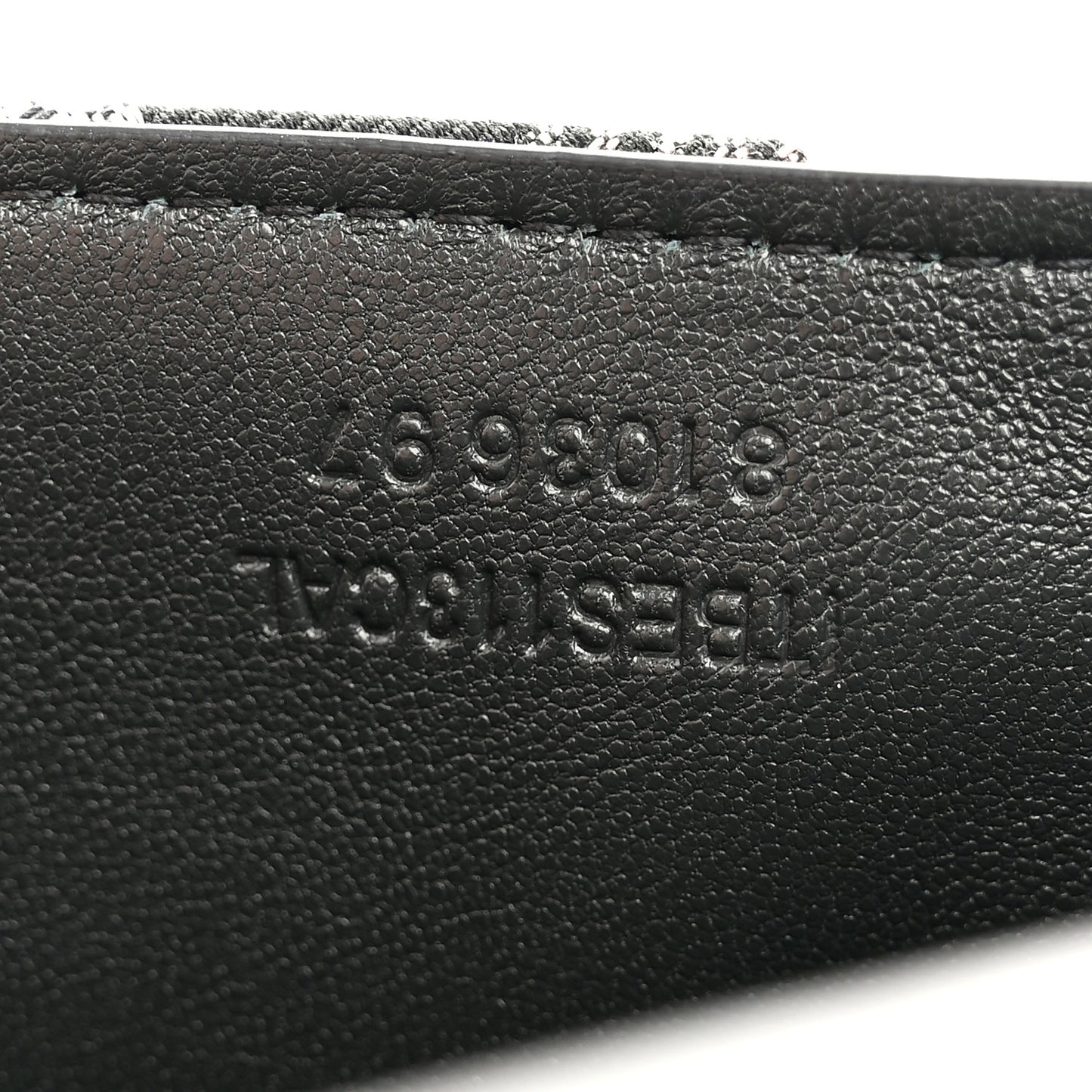 Jacquard Check Soft Snip Mini Chain Bag Sand