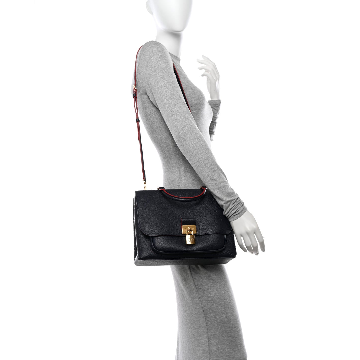 Empreinte Marignan Marine Rouge