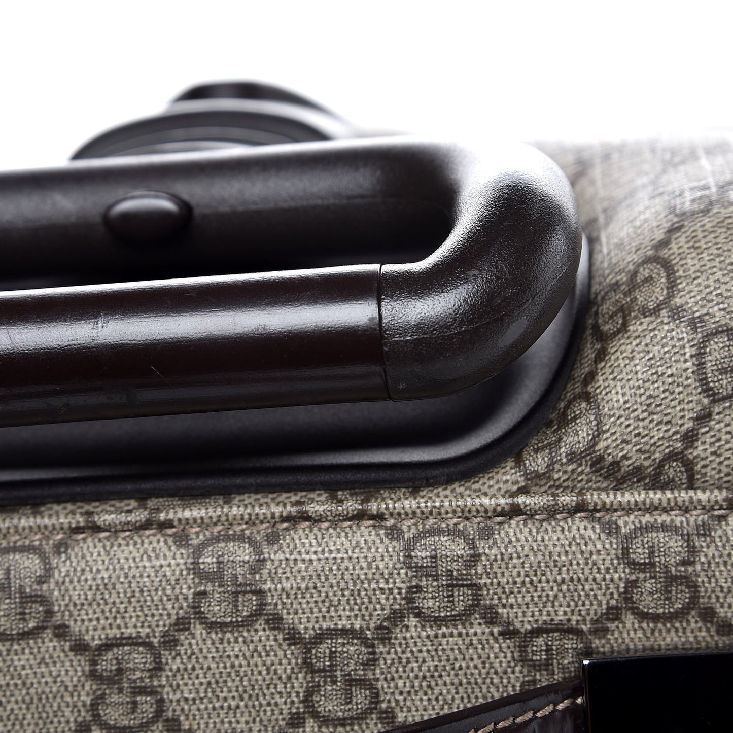 GG Plus Monogram Small Interlocking G Trolley Brown