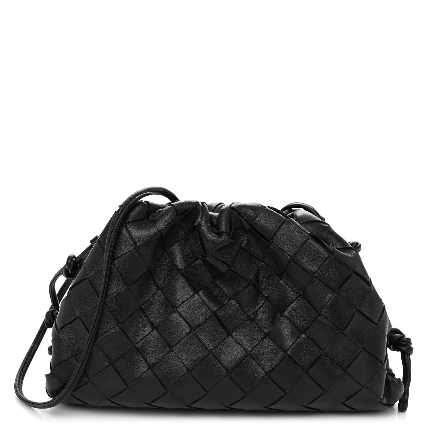 Nappa Intrecciato The Mini Pouch Black