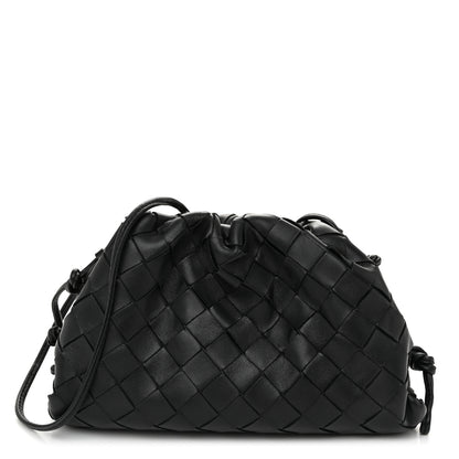 Bottega Veneta Nappa Intrecciato The Mini Pouch Black 1 of 10