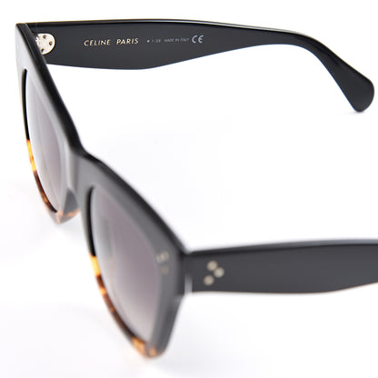 Celine Acetate Cat Eye Sunglasses CL4004IN Havana Black 5 of 7