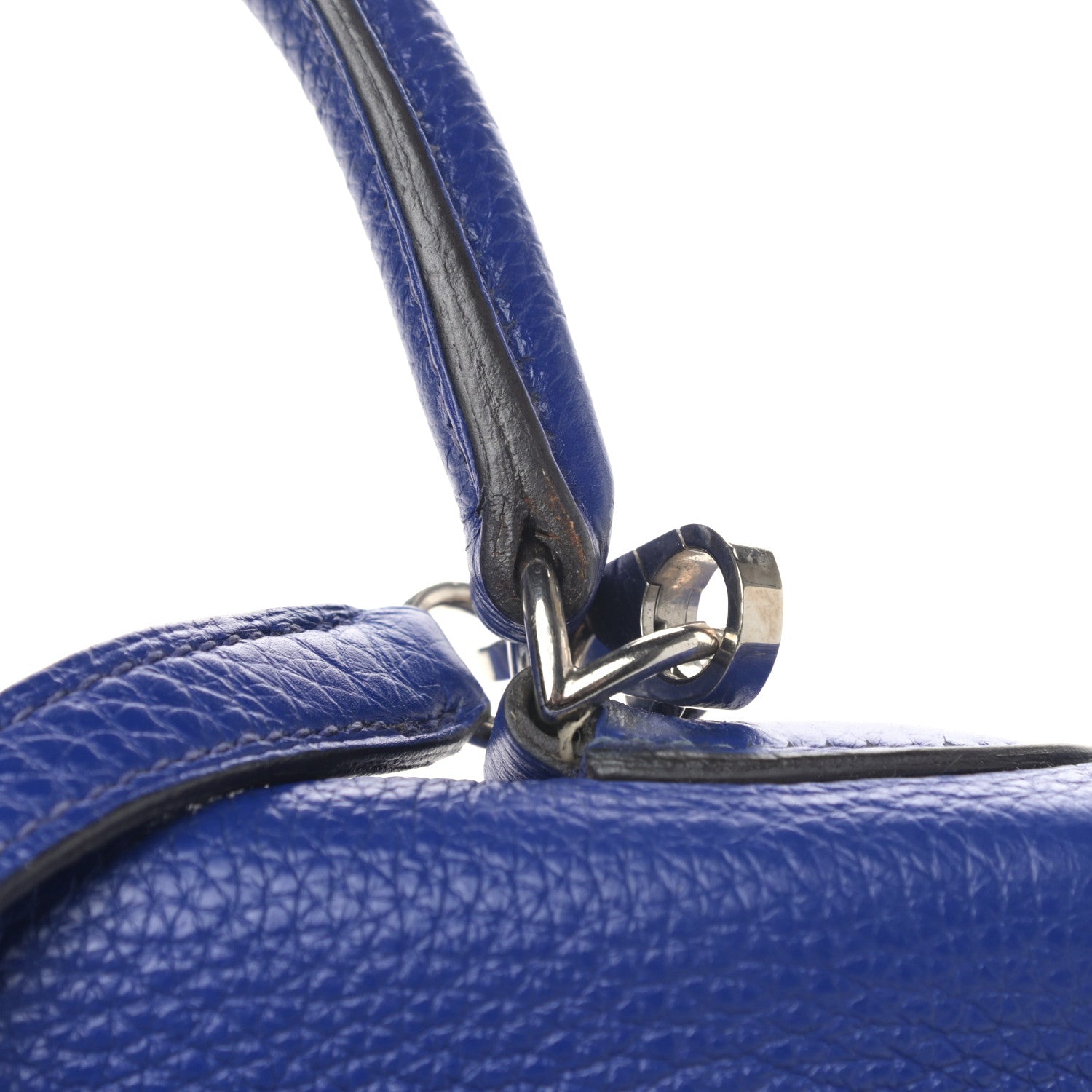 Hermes Togo Kelly Retourne 32 Bleu Electrique 13 of 15