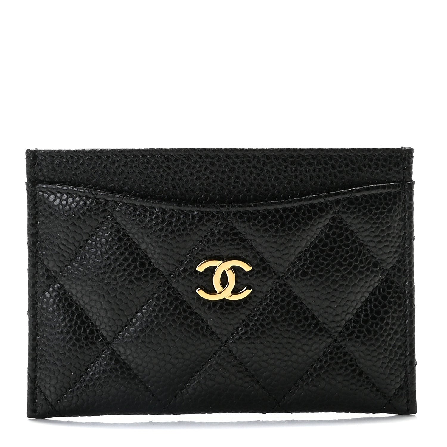 Chanel Caviar Quilted Card Holder Black 1 of 8