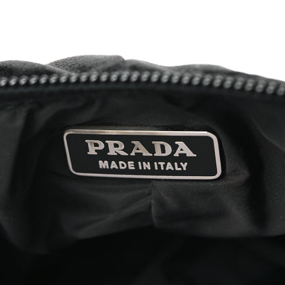 Prada Tessuto Nylon Saffiano Re-Edition 2006 Shoulder Bag Black 7 of 11