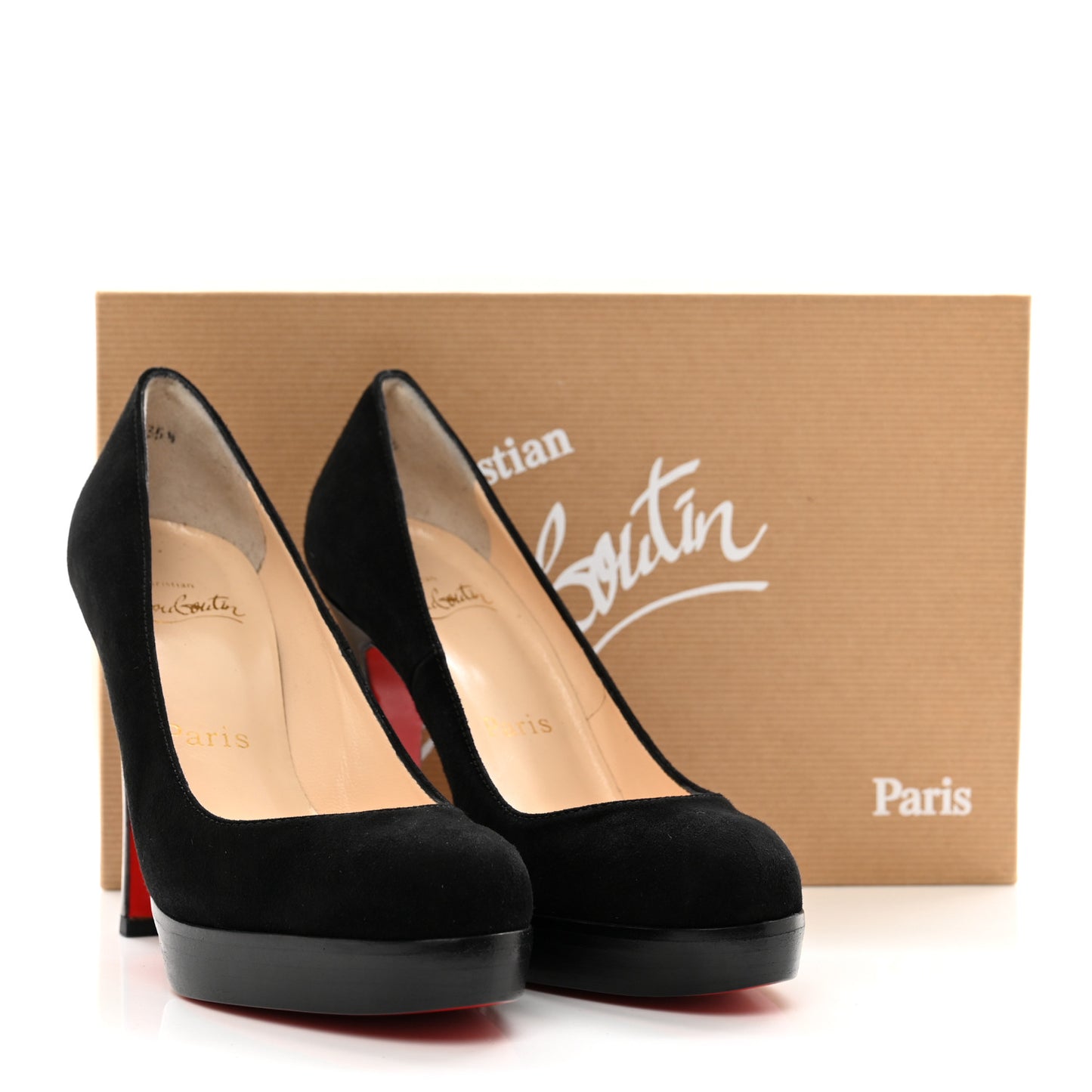 Suede Bruges 100 Pumps 35.5 Black