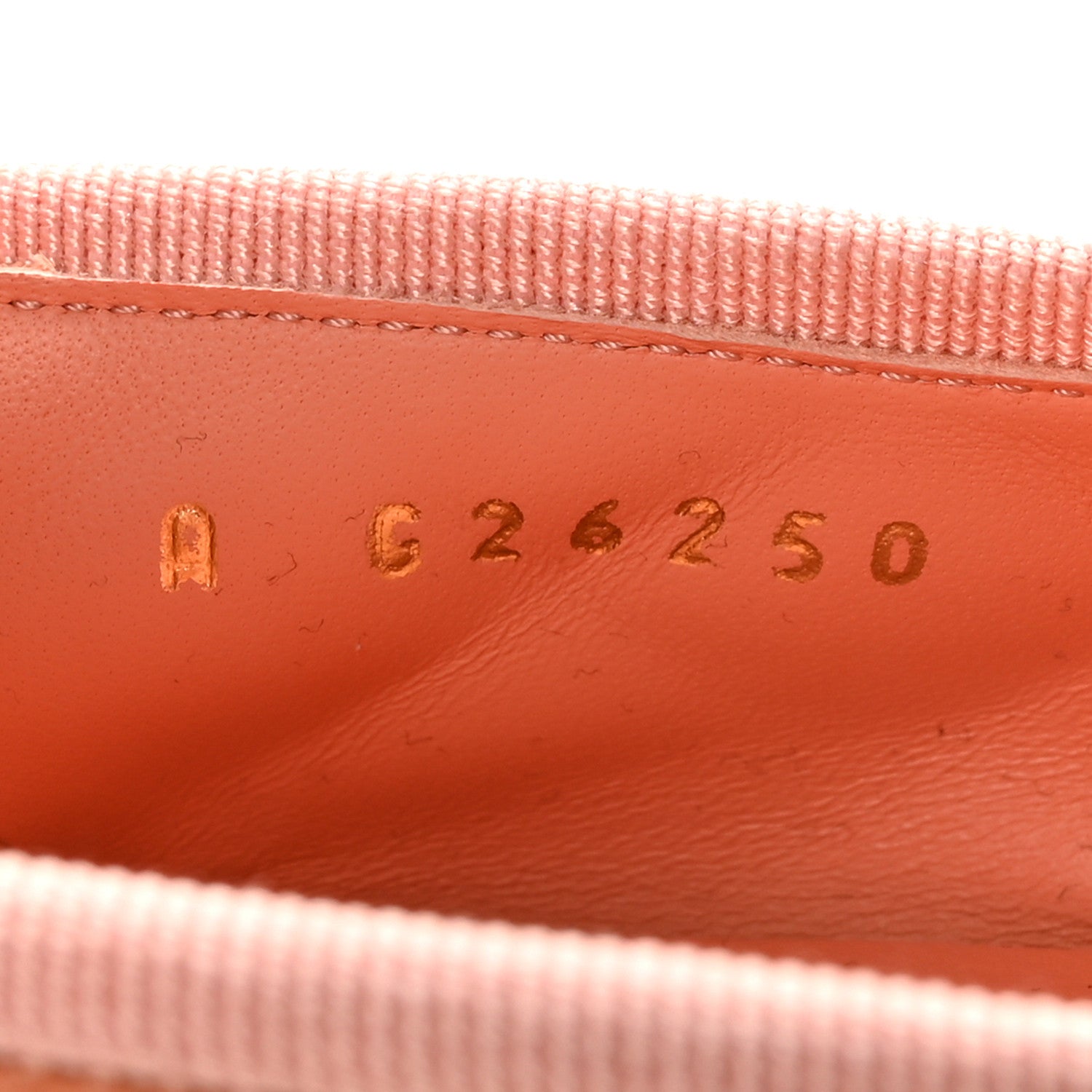 Chanel Suede Quilted Cap Toe CC Ballerina Flats 37 Light Orange 9 of 10