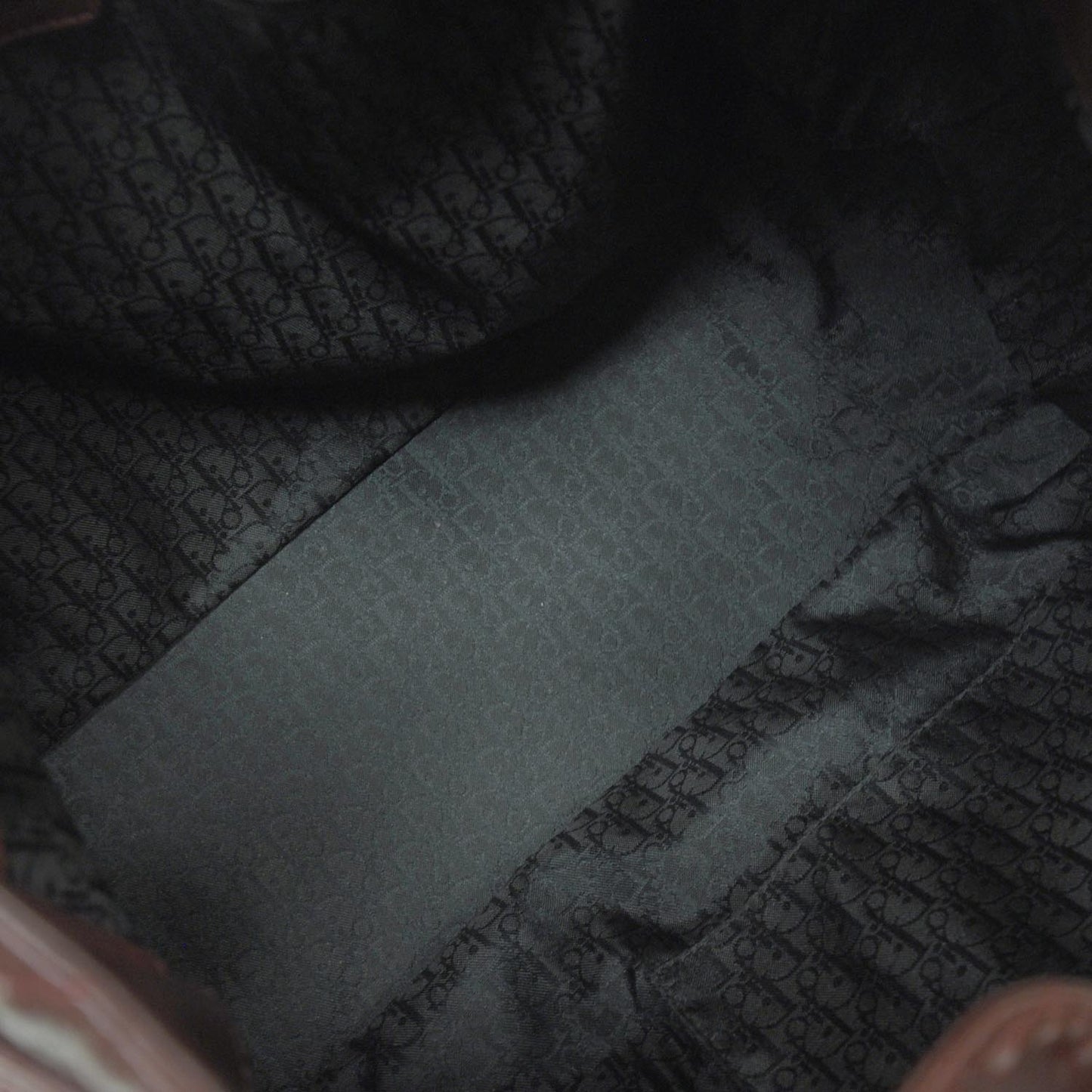 Calfskin Cannage Drawstring Bag Red