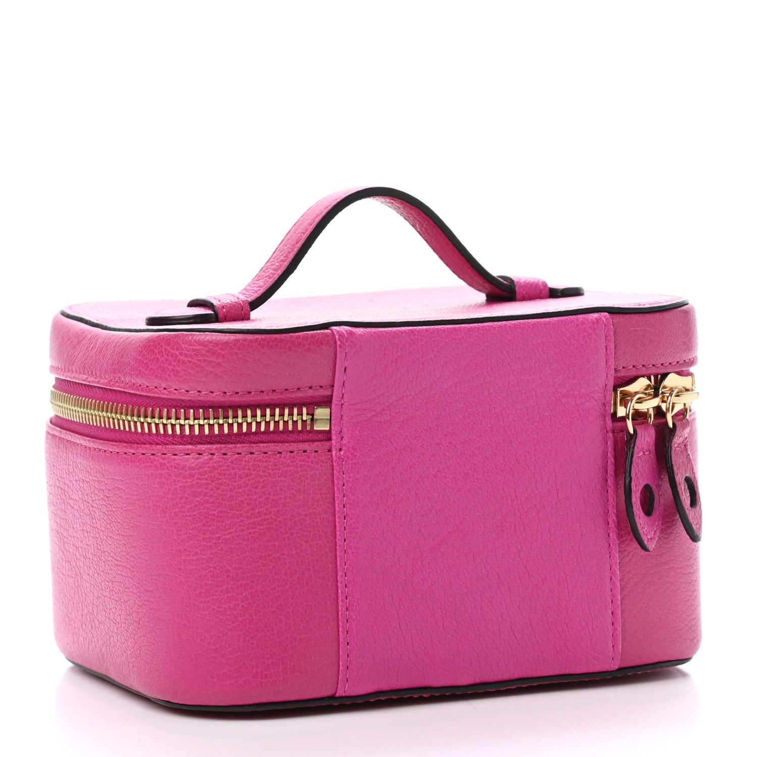 Mulberry Glossy Goatskin Jewelry Case Mulberry Pink 2 of 4