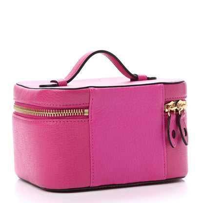Mulberry Glossy Goatskin Jewelry Case Mulberry Pink 2 of 4