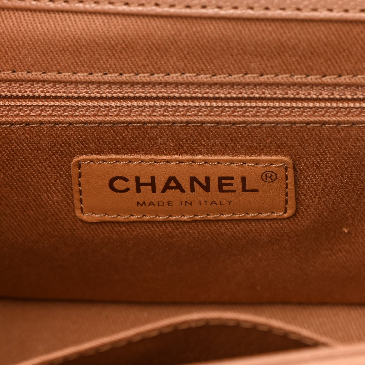 Chanel Caviar Quilted Medium Business Affinity Flap Brown 6 of 11