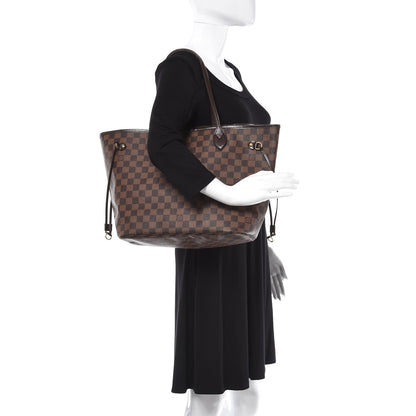 Louis Vuitton Damier Ebene Neverfull MM 2 of 14