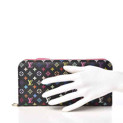 Louis Vuitton Monogram Multicolor Insolite Wallet Black Grenade 2 of 7