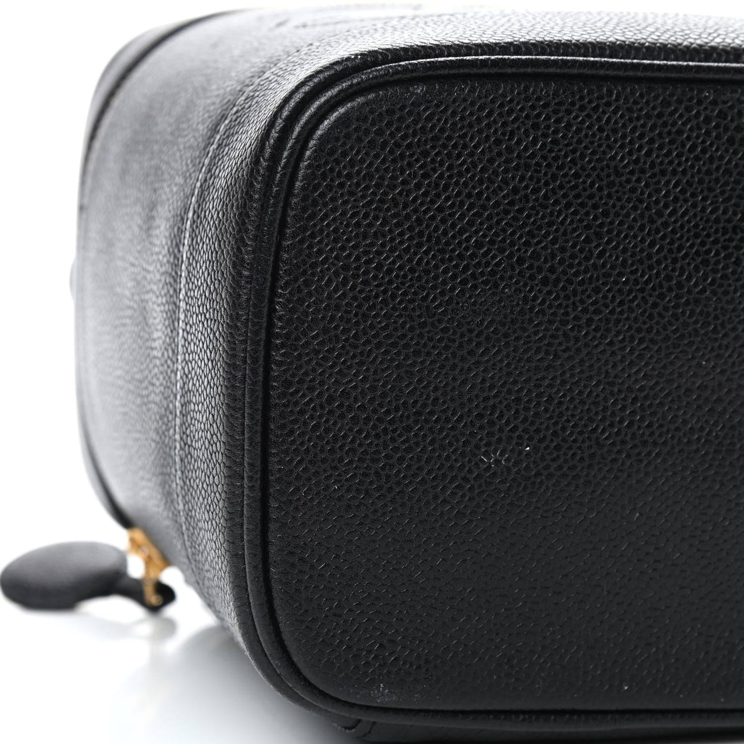 Chanel Caviar Vanity Cosmetic Case Black 6 of 11