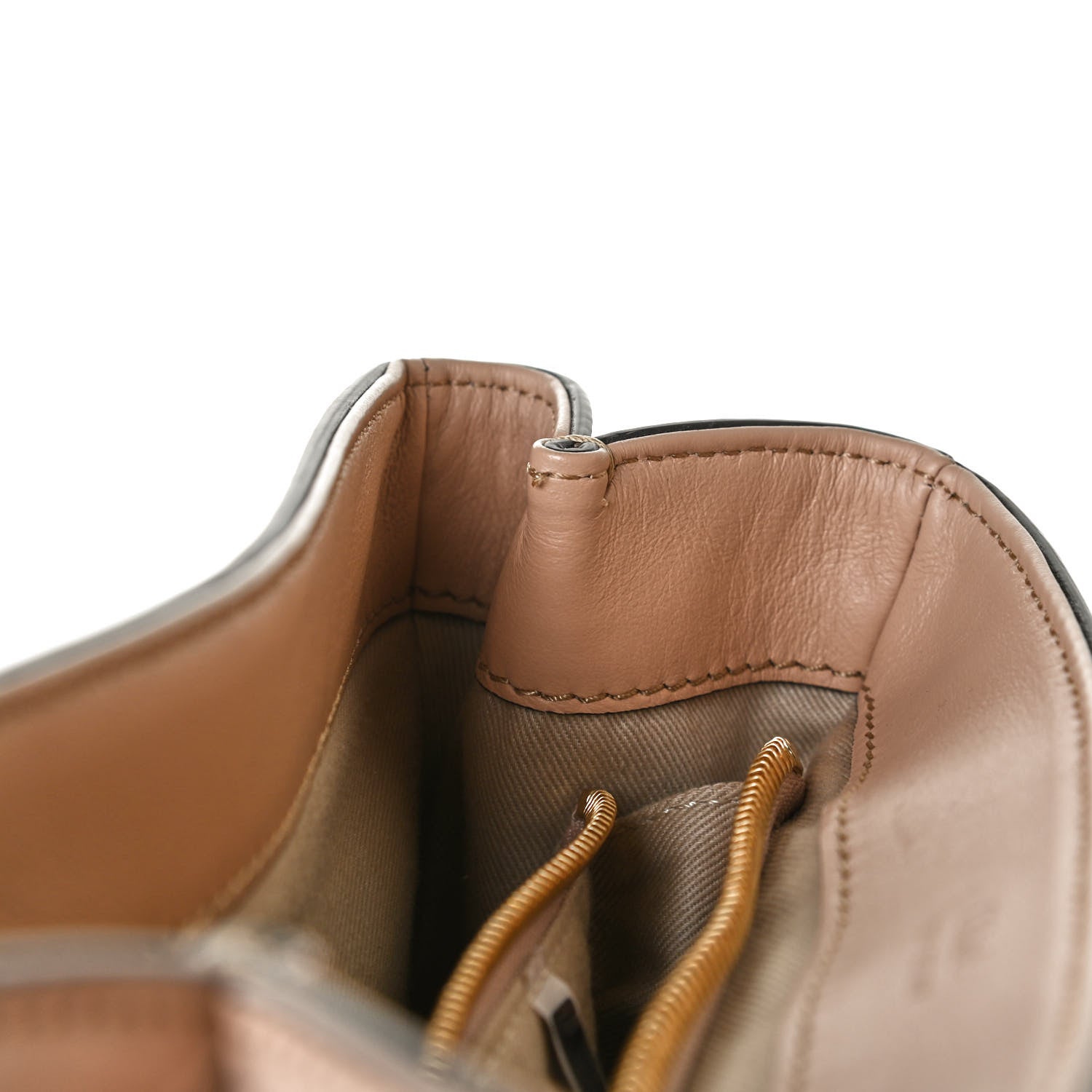 Chloe Calfskin Crocodile Embossed Small C Double Carry Nut 16 of 20