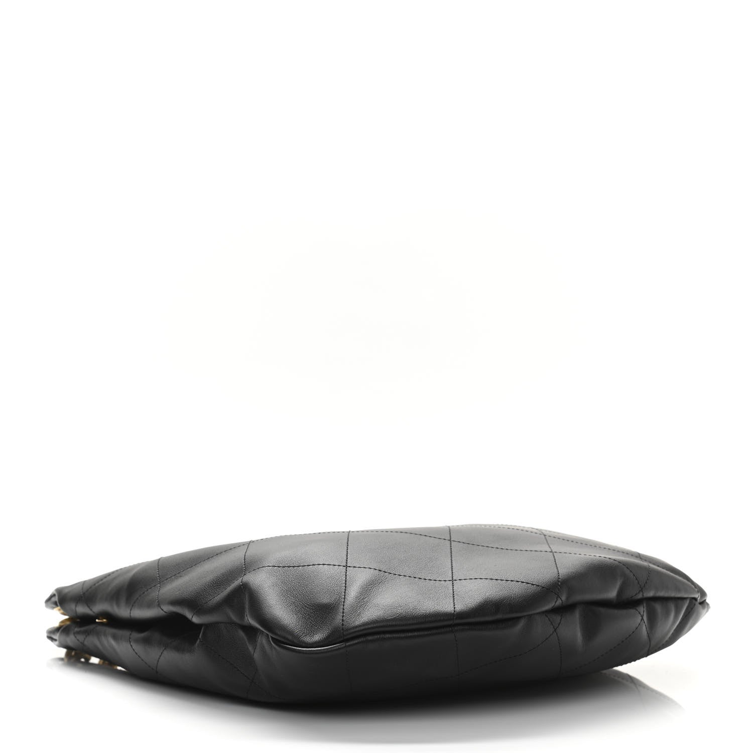 Chanel Calfskin Quilted Maxi Chain Hobo Black 4 of 11