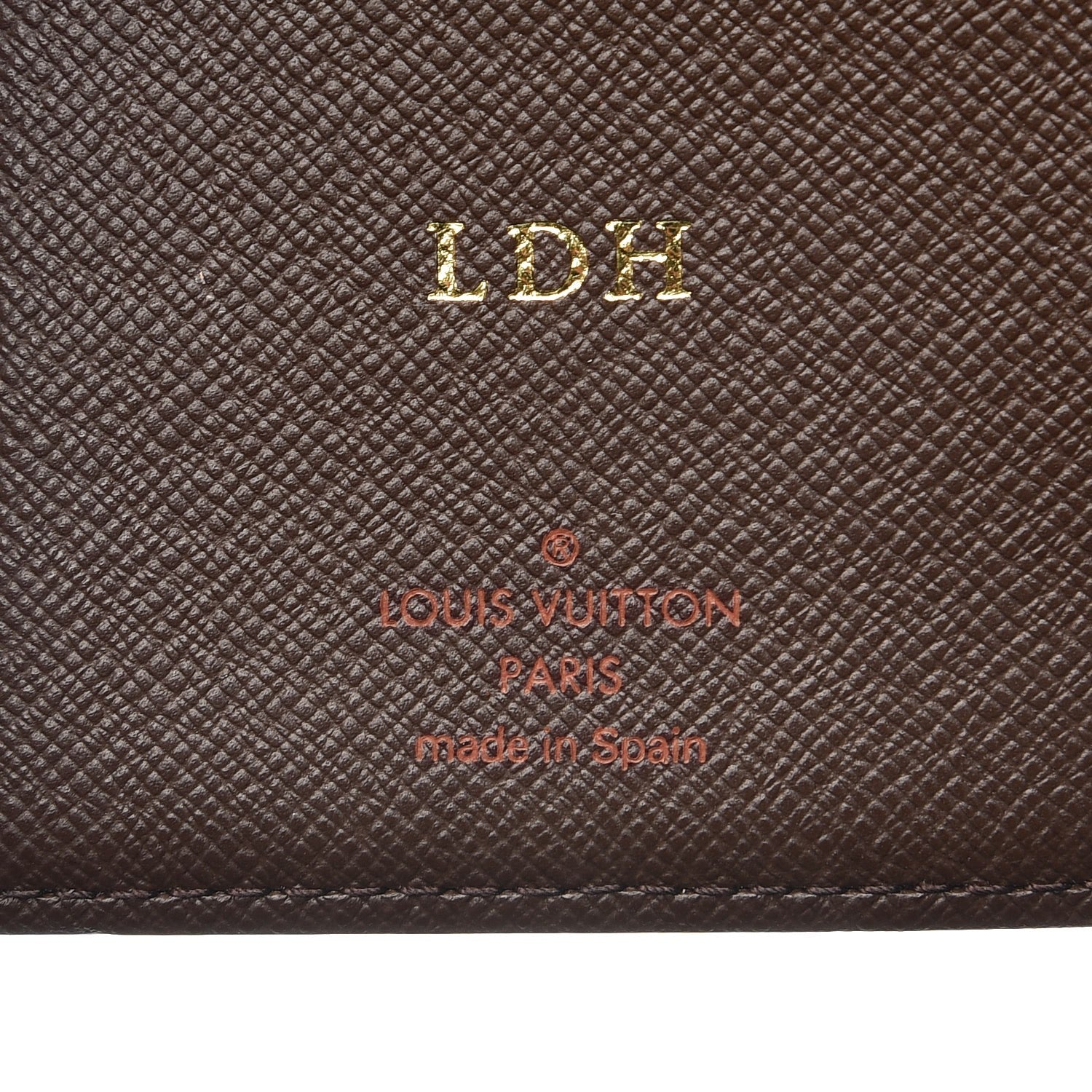 Louis Vuitton Damier Ebene Pocket Agenda Cover 6 of 6
