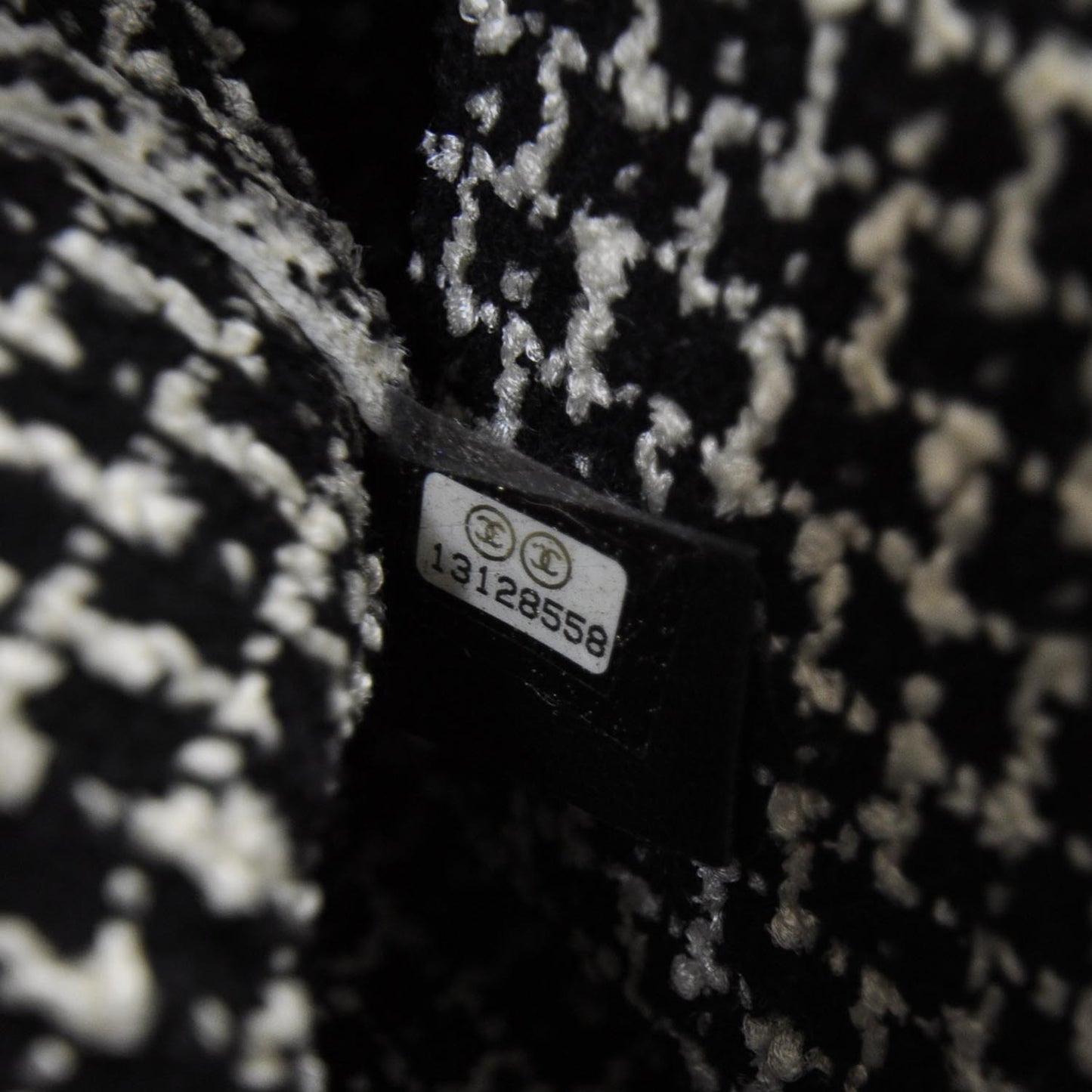 Lambskin Tweedy Flap Bag