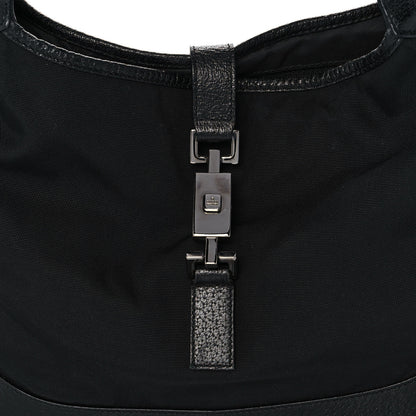 Gucci Canvas Small Jackie O Hobo Black 7 of 14