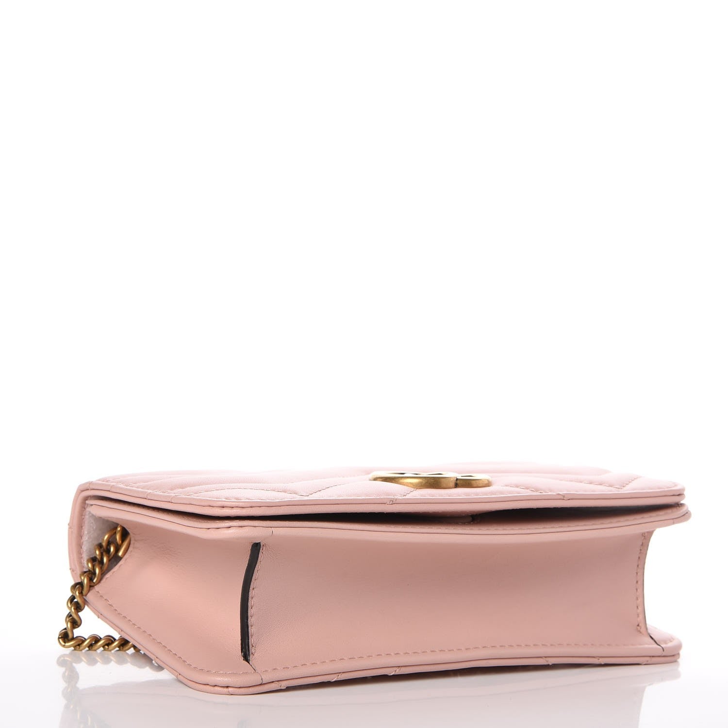 Gucci Calfskin Matelasse GG Marmont Mini Bag Perfect Pink 4 of 8